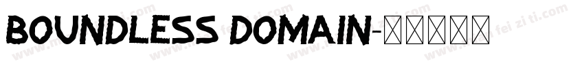 Boundless Domain字体转换